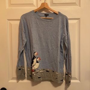Talbots Puffin Sweater